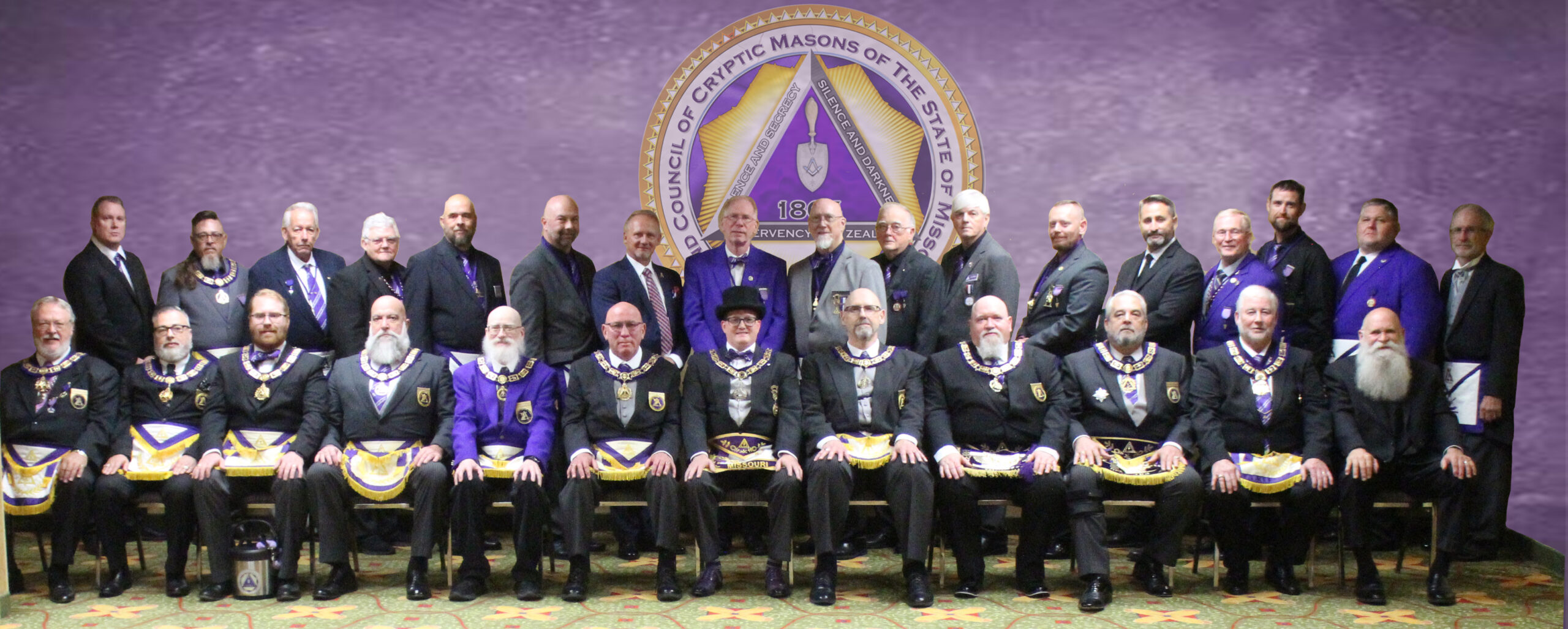 2024 Grand Council Officers on the Level